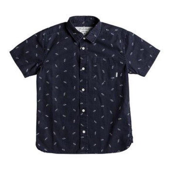 🆕 Quiksilver Boys' Boredsnap Mini Motif SS - Picture 2 of 7